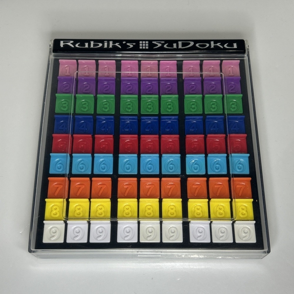 Rubik's Sudoku Puzzle Game Good Used Condition w/ Instructions